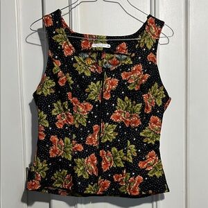 Western show vest with cuffs size S XS